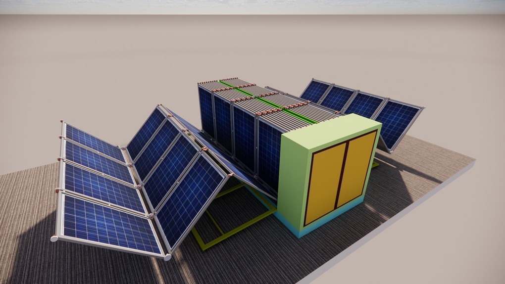 Containerised Photovoltaic Energy Storage Cabinet